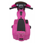 Elektrická motorka Chopper INDIAN - ružová